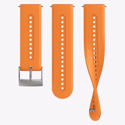 Suunto Athletic 7 Bande Orange Silicone