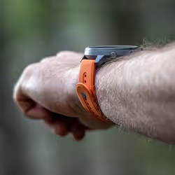 Suunto Athletic 7 Bande Orange Silicone