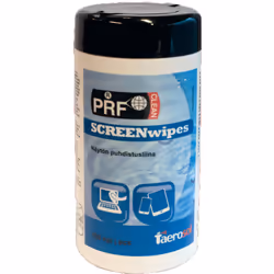 Taerosol PRF SCR WIPES, Noir, Bleu, Blanc