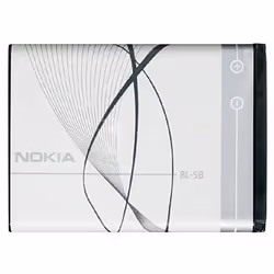Nokia Battery BL-5B, Batterie, Lithium-Ion (Li-Ion), 760 mAh, Nokia: 3220, 3230, 5140, 5140i, 6020, 6021, 6060, 7260, 7360, N ...