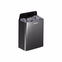 Optez pour le Poêle électrique Harvia Wall Black E commande déportée Optez pour le Poêle électrique Harvia Wall Black E prati ...