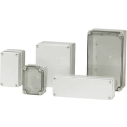 Fibox - Coffret d'installation abs f 65 g 8784311 gris clair (ral 7035) 230 x 80 x 65 abs 1 pc(s)