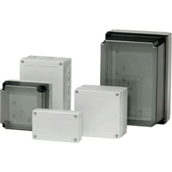 Fibox - Coffret d'installation pc 150/125 hg 6011316 gris clair (ral 7035) 180 x 130 x 125 Polycarbonate, Polyamide 1 pc(s) W39545