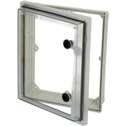Grau - Fibox pw 292409 t Fenêtre vitrée couvercle transparent, panneton double, résistant aux uv (l x l x h) 88 x 244 x 291 mm Polycarbonate gris 1