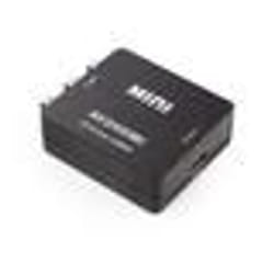 Convertisseur RCA CVBS AV vers HDMI 1080P pour PS3 Lecteur Blu-Ray VCR DVD HDTV - C0425A - Noir