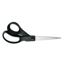 Fiskars 1023817 ciseaux à bouts ronds Universel Découpe droite Noir, Acier inoxydable