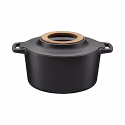 Fiskars Norden, 4 L, Noir, Fonte, émail, Vitrocéramique, Gaz, Halogène, Induction, 270 °C
