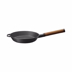 Fiskars Norden, Rond, Poêle polyvalente, Noir, 270 °C, Fonte, Vitrocéramique, Gaz, Halogène, Induction, Plaque étanche