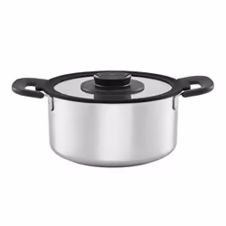 Fiskars 1026577, Plat à cuisson, Rond, Acier inoxydable, Acier inoxydable, 1 pièce(s), 3 L