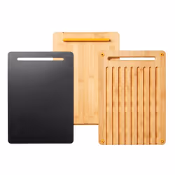 3 planches à découper Fiskars Functional Form Bamboo