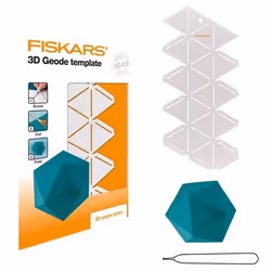 Fiskars 1059566 Blanc Plastique Pochoir silhouettes - Vue supplémentaire 5