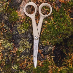 Fiskars ReNew Universel Découpe droite Beige, Acier inoxydable