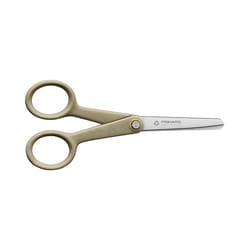 Fiskars 1062546 ciseaux à bouts ronds Ciseaux pour loisirs créatifs, Ciseaux d'office Découpe droite Olive