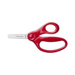 Fiskars 1064071 ciseaux à bouts ronds Ciseaux pour loisirs créatifs Découpe droite Rouge