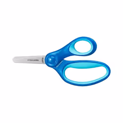 Fiskars 1064073, Enfant, Découpe droite, Unique, Bleu, Ciseaux pour loisirs créatifs, Pointes émoussées