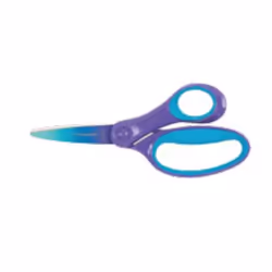 Fiskars 1067852, Enfant, Découpe droite, Unique, Bleu, Violet, Pour droitier, 8 an(s)