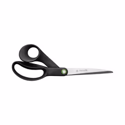 Fiskars 1074546, Adulte, Découpe droite, Unique, Noir, Acier inoxydable, Acier inoxydable, Universel