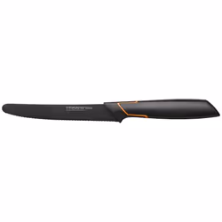 Fiskars 1003092, Couteau à tomate, 13 cm, Acier inoxydable