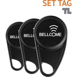 Bellcome Interphone vidéo Transpondeur noir