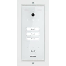 Advanced Interphone vidéo filaire Station extérieure 1 pièce blanc Y761942 - Bellcome