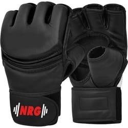 Gants MMA - Cuir Maya - Noir - Taille: L