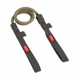 Gymstick 24.124 bande d'exercice Lourd Nylon, Latex Argent