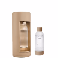 Machine à gazéifier l'eau + 2 bouteilles latte Mysoda GL004F-DO-FR