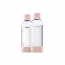 Mysoda 6430052009272, 1000 ml, Gris, Transparent, Pink, Adulte, Garçon/Fille, Rose