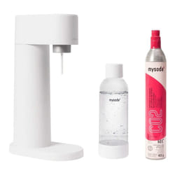 Machine à gazéifier l'eau + 1 bouteille Mysoda eur-wd 002 f-w-fr