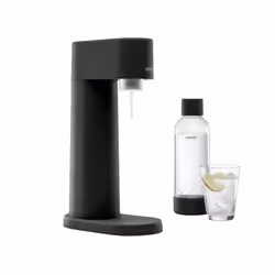 Mysoda Woody, Composite, Noir, Acier inoxydable, 1 L, 245 mm, 130 mm, 408 mm