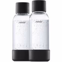 Bouteille MYSODA Pack de 2 bouteilles Black 0.5L