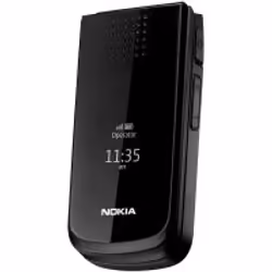Nokia 2720, Clapet, SIM unique, 4,57 cm (1.8"), 1,3 MP, 860 mAh, Noir