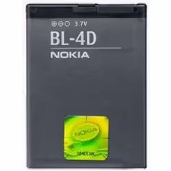 Nokia BL-4D, Batterie, Gris, Lithium-Ion (Li-Ion), 1200 mAh, 3,7 V, Nokia E5/E7-00/N8/N97 mini