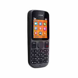 Nokia 100, Barre, SIM unique, 4,57 cm (1.8"), 128 x 160 pixels, 800 mAh, Noir