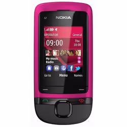 Téléphone mobile - NOKIA - C2-05 Rose - Ecran 2 - Bluetooth 2.1 - Appareil photo VGA