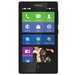 Nokia X Nokia X 1.2 3G Micro-USB B 0,5 Go 4Go Noir