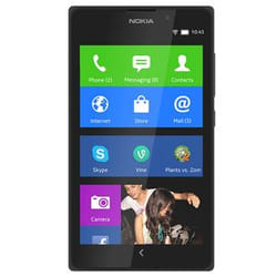 Nokia XL Nokia X 1.2 3G Micro-USB B 0,75 Go 4Go Noir