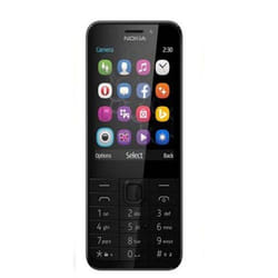 Nokia 230 DS Gris, Argent Téléphone numérique
