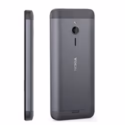 Nokia 230 DS Gris, Argent Téléphone numérique