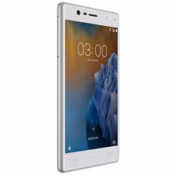 Nokia 3 2Go 16Go Argent, Blanc