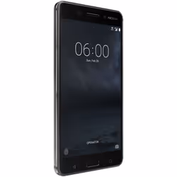 Nokia 6, 14 cm (5.5"), 3 Go, 32 Go, 16 MP, Android 7.1.1, Noir