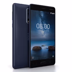 Nokia 8, 13,5 cm (5.3"), 4 Go, 64 Go, 13 MP, Android 7.1.1, Bleu
