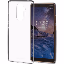 Nokia 1A21RSS00VA, Housse, Nokia, 7 Plus, 15,2 cm (6"), Transparent