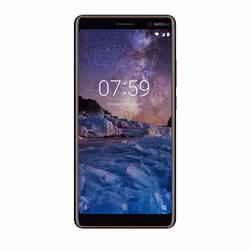 Nokia 7 plus 4G 4Go 64Go Cuivre, Blanc