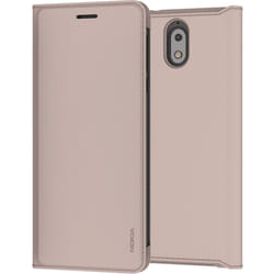 Nokia CP-306 coque de protection pour téléphones portables Folio porte carte Crème