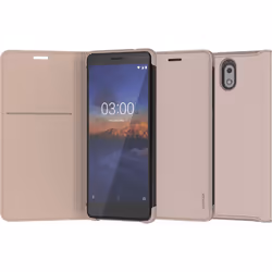 Nokia CP-306 coque de protection pour téléphones portables Folio porte carte Crème