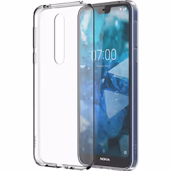Nokia 8P00000031, Housse, Nokia, 7,1, 14,8 cm (5.84"), Transparent