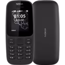 Nokia 105 Noir Téléphone d'entrée de gamme
