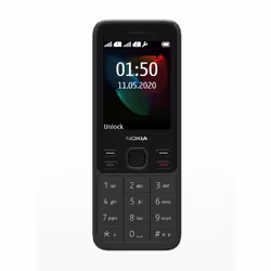 Nokia 150, Barre, Double SIM, 6,1 cm (2.4"), Bluetooth, 1020 mAh, Noir