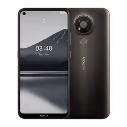 Nokia 3.4, 16,2 cm (6.39"), 3 Go, 64 Go, 13 MP, Android 10.0, Charbon de bois